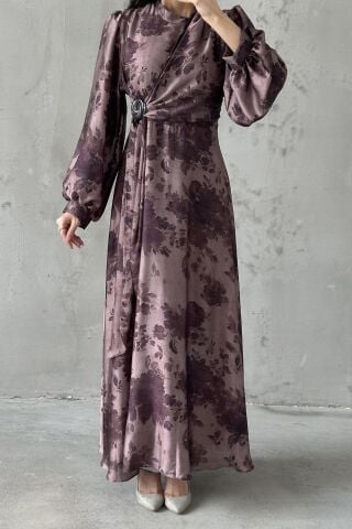 Yeliz Tesettür Abiye Pudra