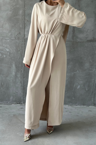 Ilay Hijab Jumpsuit Stone