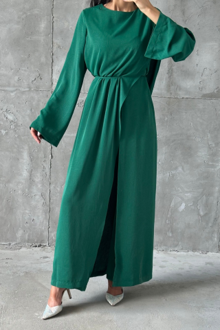 Ilay Hijab Jumpsuit Emerald Green