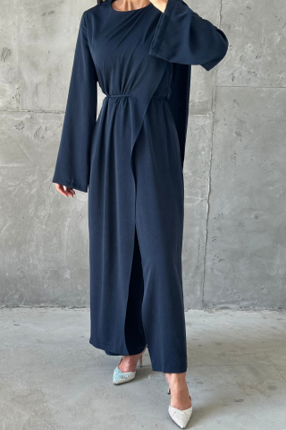 Ilay Hijab Jumpsuit Navy Blue