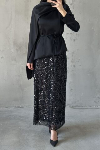 Zümra Hijab Set Black