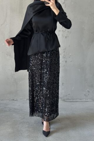 Zümra Hijab Set Black