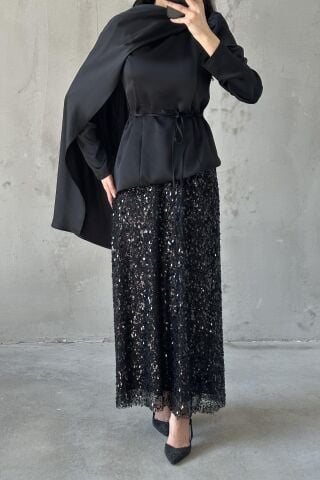 Zümra Hijab Set Black