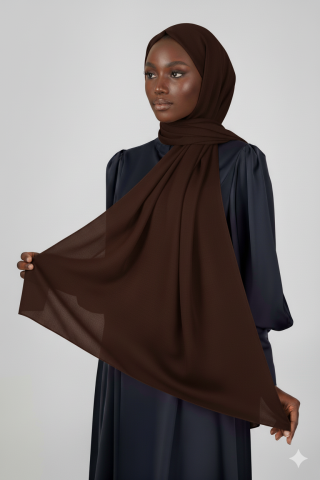 Janjan Şal Kahverengi