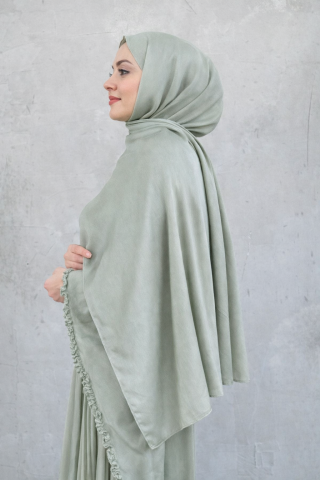 Janjan Shawl Sea Green