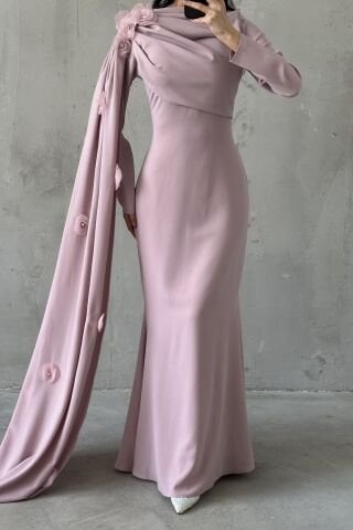 Elvan Tesettür Abiye Pudra