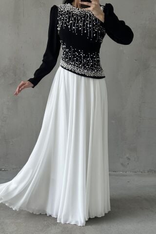 Mina Tesettür Abiye