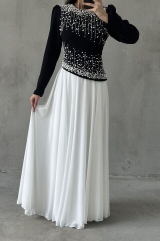 Mina Tesettür Abiye