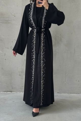 Zarif Tasarım Tesettür Abaya