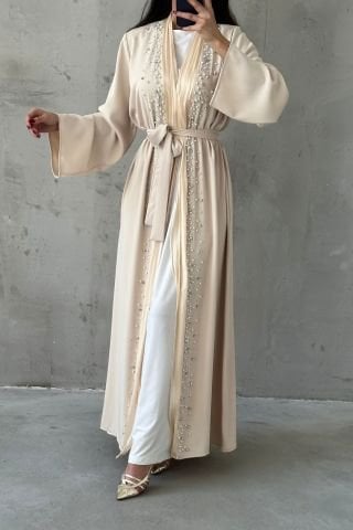 Elegant Design Hijab Abaya Stone