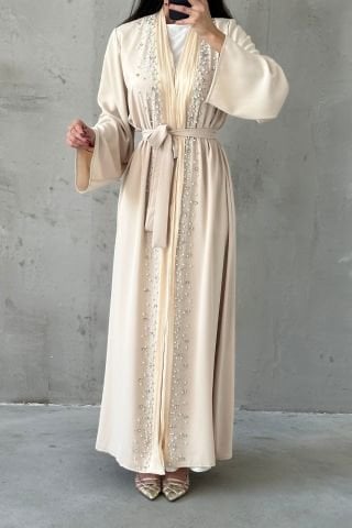 Elegant Design Hijab Abaya Stone