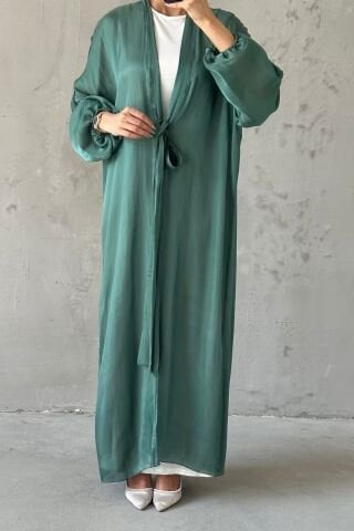 Zarif Tasarım Janjan Tesettür Yeşil