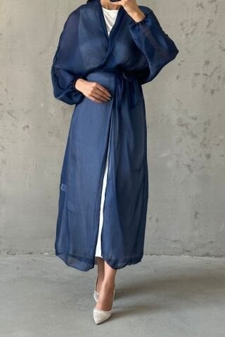 Zarif Tasarım Janjan Tesettür Lacivert